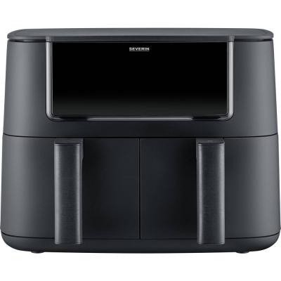 SEVERIN Friteuse sans huile  - Airfryer FR2463 - Capacit&eacute; 8L - Double cuve - 10 programmes - 2600W 