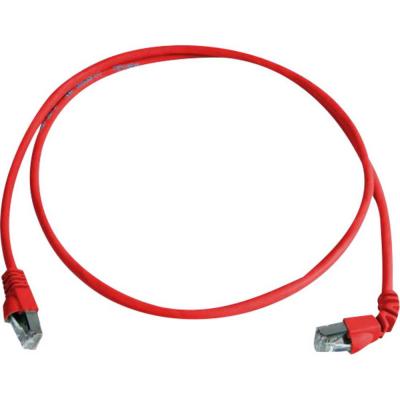 TELEGARTNER Teleg&auml;rtner 100008289 RJ45 C&acirc;ble r&eacute;seau, c&acirc;ble patch CAT 6a S/FTP 2.00 m rouge ignifuge, sans halog&egrave;ne 1 pc(s) 