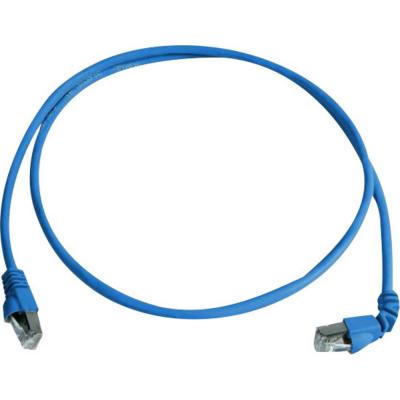 TELEGARTNER Teleg&auml;rtner 100008291 RJ45 C&acirc;ble r&eacute;seau, c&acirc;ble patch CAT 6a S/FTP 2.00 m bleu ignifuge, sans halog&egrave;ne 1 pc(s) 