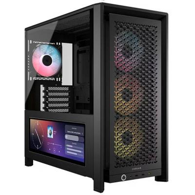 CORSAIR Tour midi  FRAME 4000D LCD RS ARGB Bo&icirc;tier PC noir