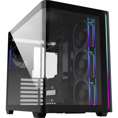 FSP  M580-BP Midi Tower Noir, bo&icirc;tier pc