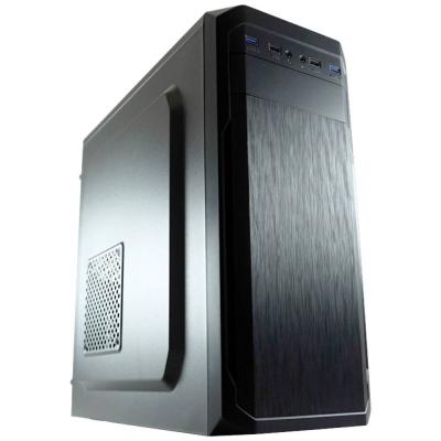 LC POWER Midi 7039B Bo&icirc;tier PC Acier Plastique Micro-ATX Mi Tour 4 Ventilateurs Noir