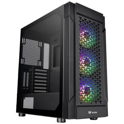 THERMALTAKE  Versa T27 TG ARGB Midi Tower Noir, Moyenne tour