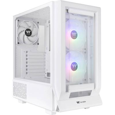 THERMALTAKE Tour midi  Ceres 350 MX Snow White Bo&icirc;tier PC blanc neige