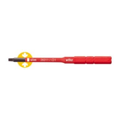 WIHA  embout slimbit electric carr&eacute; (35511) 2 x 75 mm VELLWH35511