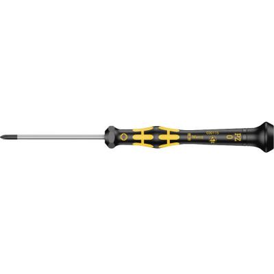 WERA Tournevis Micro Vis Pozidriv - 1555 Pz Esd Micro - Pz 0x60mm