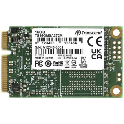 TRANSCEND SSD Interne  MSA372M 16Go MLC 140Mo/s SATA III Vert
