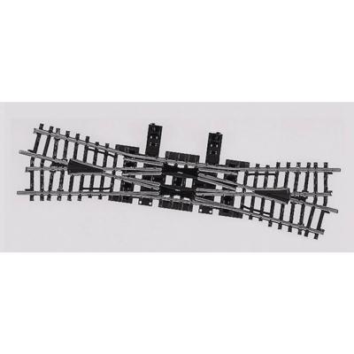 MARKLIN Travers&eacute;e-jonction, double Longueur: 225 mm Rayon:902.4 mm 14.43 &deg; M&auml;rklin 2275