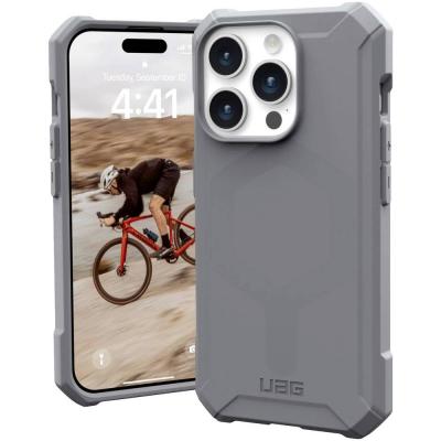 URBAN ARMOR GEAR Coque Uag S&eacute;rie Armor Magsafe Pour Iphone 15 Pro Gris Silver