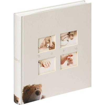  Walther Classic Bear 28x30.5 60 Pages Baby Buch Photo Album Beige