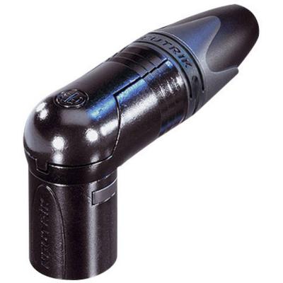 NEUTRIK XLR m&acirc;le, coud&eacute;  NC5MRX-B Nombre de p&ocirc;les: 5 noir 1 pc(s)