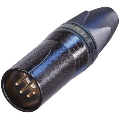 NEUTRIK Xlr fiche de c&acirc;ble 5 n/a xx connexion &agrave; souder noir