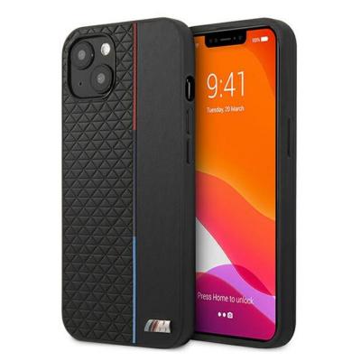 CG MOBILE BMW BMHCP13MTRTBK Coque pour iPhone 13 6,1"" Noir M Collection Triangles