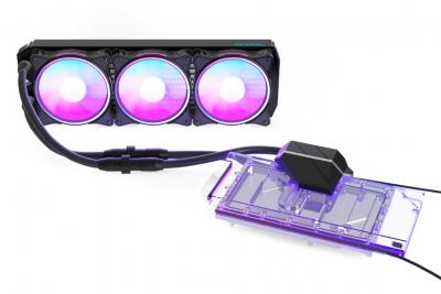 ALPHACOOL  eiswolf 2 aio - 360mm rtx 3090 ti strix/tuf with backplate
