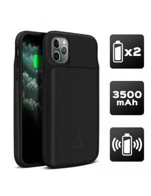 AKASHI  Coque avec batterie int&eacute;gr&eacute;e pour iPhone 11 Pro