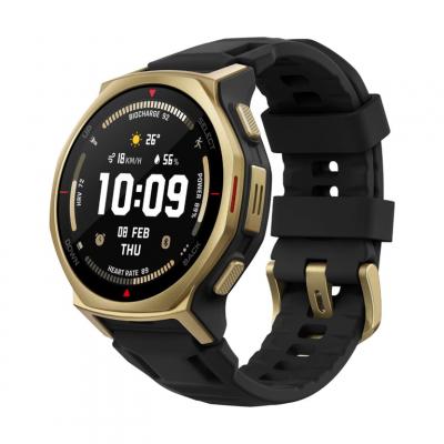 AMAZFIT Montre Connect&eacute;e  T-Rex 3 Pro 44mm AMOLED Saphir GPS Outdoor