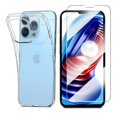 XEPTIO Apple iPhone 15 Pro coque tpu transparente et vitre - Neuf