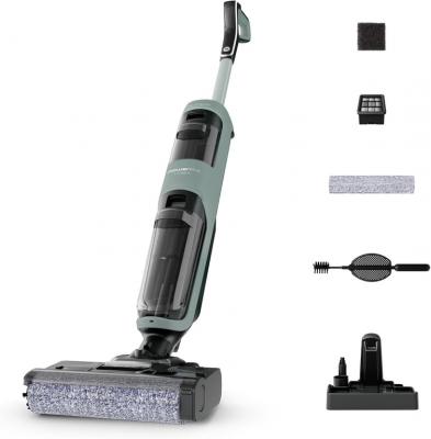 ROWENTA Aspirateur laveur sans fil X-Clean2 2-en-1 Eucalyptus - Neuf