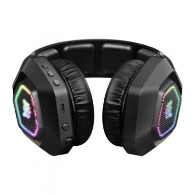 ONIKUMA  b100 casque gaming rgb micro haute sensibilit&eacute; r&eacute;glable - noir  