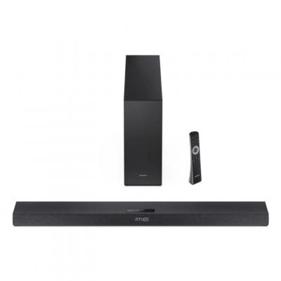 SHARP Barre son  HT-SBW320 2.1 canaux, Dolby Atmos, Caisson sans fil, Bluetooth, Noir