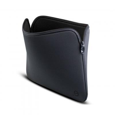 BE.EZ LArobe Graphite - Housse d'ordinateur portable - 12"" - noir, gris fonc&eacute;