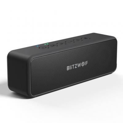 BLITZWOLF  BW-WA4 haut-parleur portable et de f&ecirc;te Enceinte portable st&eacute;r&eacute;o Noir 30 W - Neuf