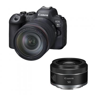 EOS R6 MARK II + Objectif RF 24-105mm f/4L IS USM + RF 50mm f/1.8 STM