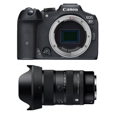CANON EOS R7 + Objectif SIGMA 17-40mm f/1.8 DC Art - Neuf
