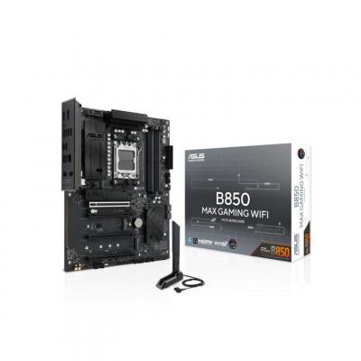 ASUS Carte m&egrave;re  B850 MAX GAMING WIFI AMD AM5 DDR5 ATX WiFi - Neuf