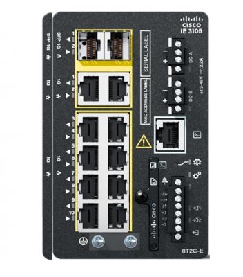 CISCO Switch >   Switch  IE3105 W/8GE COPPER 2GE COMBO