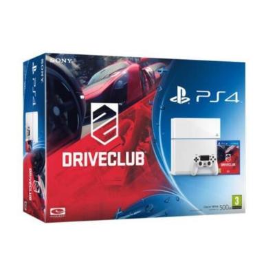 Console PS4 500 Go Blanche + DriveClub - Bon &eacute;tat