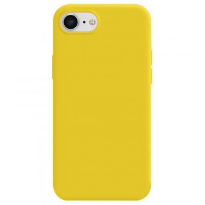 MOXIE Coque Antichoc Premium pour iPhone 7 / 8 / SE 2020 Collection Color Skin en TPU Jaune