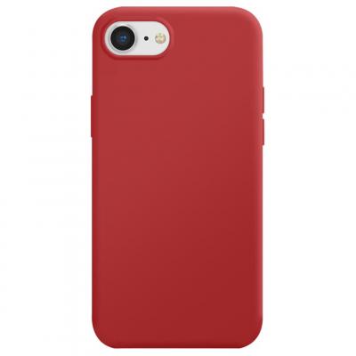 MOXIE Coque Antichoc Premium pour iPhone 7 / 8 / SE 2020 Collection Color Skin en TPU Rouge