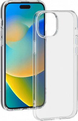BIGBEN CONNECTED Coque iPhone 15 Souple Transparente Bigben - Neuf