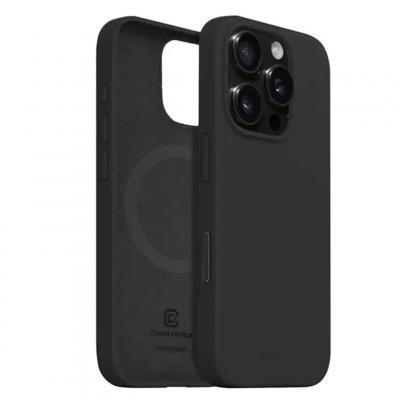 GENERIQUE Coque MagSafe en Silicone pour iPhone 16 Pro Max Titanium avec Anneau Magn&eacute;tique Noir - Neuf