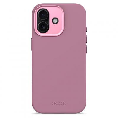 DECODED  Coque MagSafe en Silicone pour iPhone 17 Antimicrobienne Rose