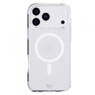 TECH21 Coque MagSafe pour iPhone 17 Pro Max avec Bords Renforc&eacute;s et Anti-Ultraviolet Transparent