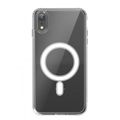 SWISSTEN Coque MagSafe pour iPhone XR Collection MagStick Clear Jelly Transparent