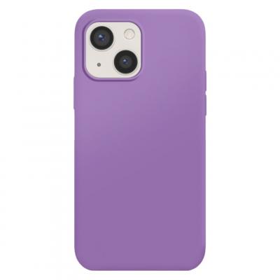MOXIE Coque pour iPhone 13 Edition Color Skin en TPU avec Int&eacute;rieur Doux Violet clair