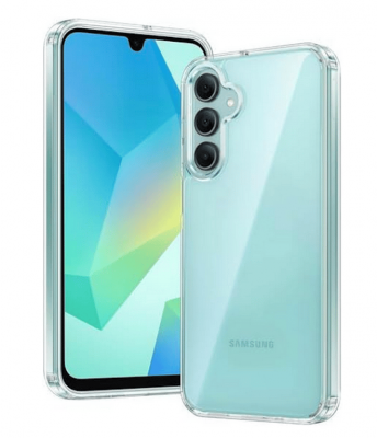 HTDMOBILES Coque pour Samsung Galaxy A17 5G - housse etui silicone gel fine + film ecran - TRANSPARENT TPU