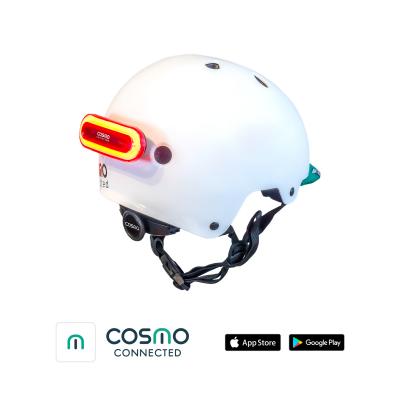 COSMO CONNECTED Casque connect&eacute; Cosmo Urban Blanc Taille S/M avec Cosmo Ride inclus
