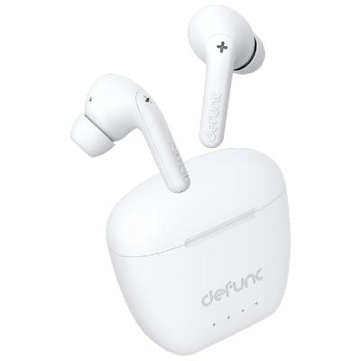 DEFUNC Ecouteurs Sans Fil Intra-auriculaires Autonomie 30h True Audio Blanc