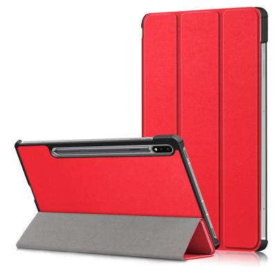 XEPTIO Etui Smartcover rouge pour Samsung Galaxy Tab S9 Ultra 2023 14,6 pouces (SM-X910/X916B/X918U)