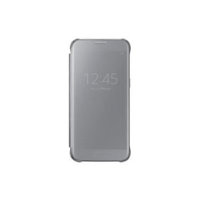 SAMSUNG  etui clear view cover argent pour  galaxy s7