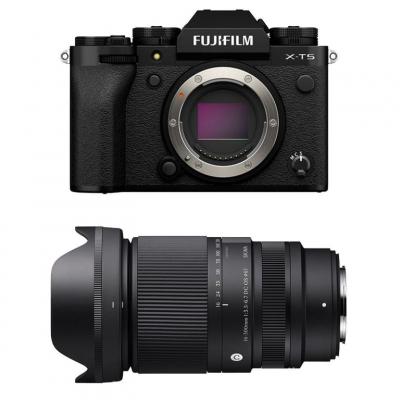 FUJIFILM X-T5 Noir + SIGMA 16-300mm f/3.5-6.7 DC OS Contemporary