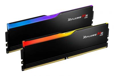 G.SKILL  Ripjaws M5 RGB Black - 2 x 48 Go (96 Go) - DDR5 5200 MHz - CL40 