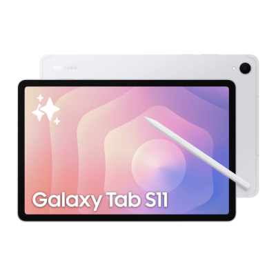 SAMSUNG Galaxy Tab S11 (11 ) Wifi + 5G, 128 Go 12 Go, Argent - Neuf