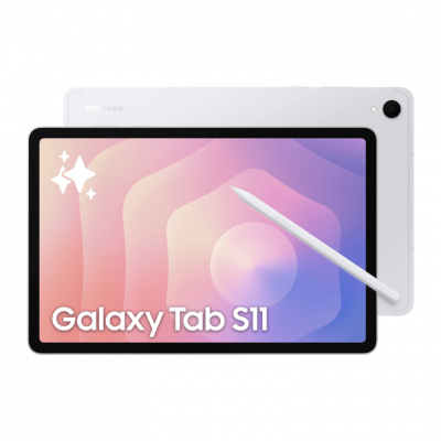SAMSUNG Galaxy Tab S11 5G (11 ) 12 Go 256 Go, Argent - Neuf