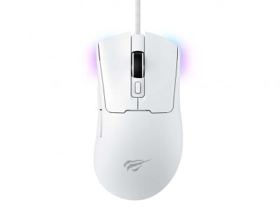 HAVIT Souris  MS966 Blanc Imprim&eacute; 12000 dpi