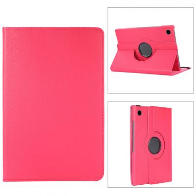 XEPTIO Samsung Galaxy TAB A9 8,7 pouces - &Eacute;tui rotatif 360&deg; - Rose